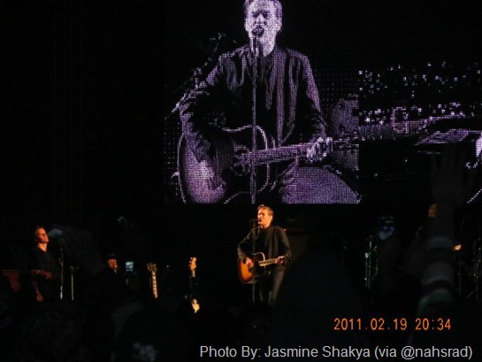 bryan adams concert picture