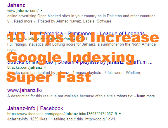 10 Tips to Increase Google Indexing Super Fast