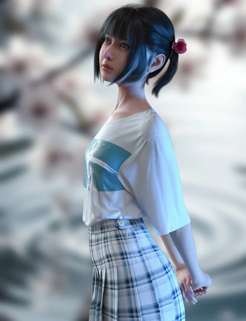 Elevate Your Digital Artistry with Vo Xiao Bei Young HD for Genesis 9