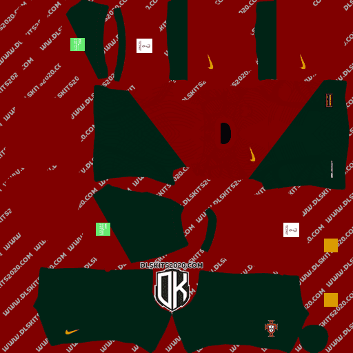 Portugal DLS Kits 2022 Nike World Cup - Dream League Soccer 2023 (Home)