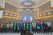 Panitia Natal Bersama Komisi Bapak BNKP Jemaat Depok dan Komisi Bapak ONKP Jemaat Depok Tahun 2023 Telah di Kukuhkan