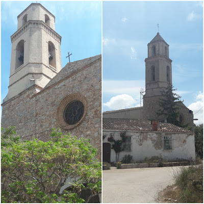 PR-C8 Santes Creus - Les Pobles - Castell de l'Albà- l'Albà - Santes Creus, camí  ral del Pla de Manlleu a Aiguamúrcia, Església de Santa Maria de l'Albà