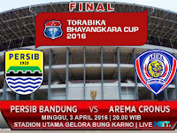 Persib vs Arema Cronus: Final Piala Bhayangkara 2016