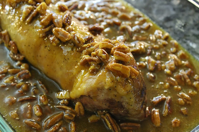 Make Pecan Glazed Pork Tenderloin #Recipe #Foodie #Yum