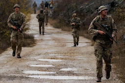 Pasukan NATO Kawal Perbatasan Kosovo dan Serbia 