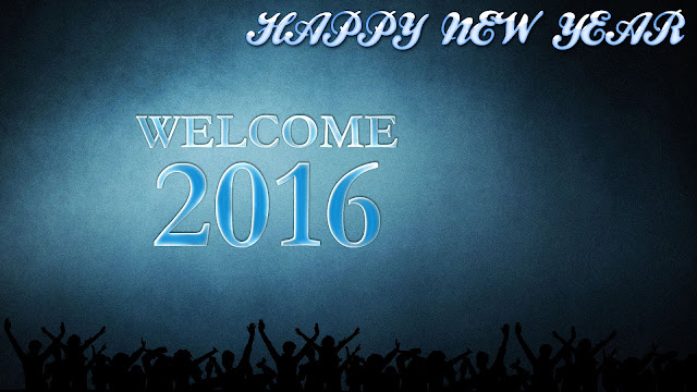 Happy New Year 2016 HD Wallpaper