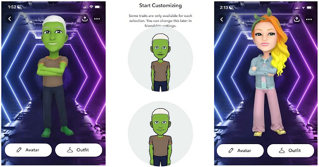 How to Change  My AI Chatbot Gender on Snapchat and Styling the Avatar