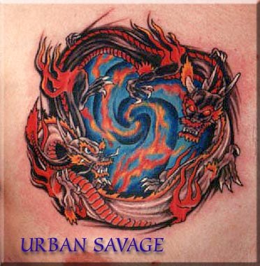 urban savage dragon tattoo designs