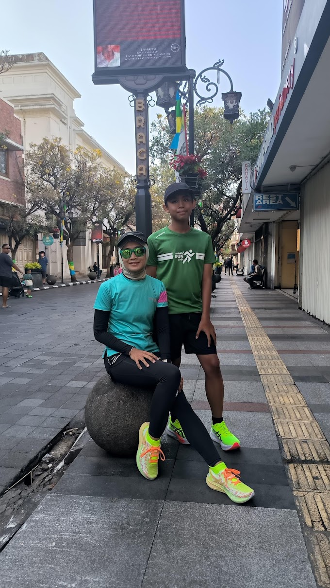 Lari Pagi Melintasi Tempat Ikonik di Bandung