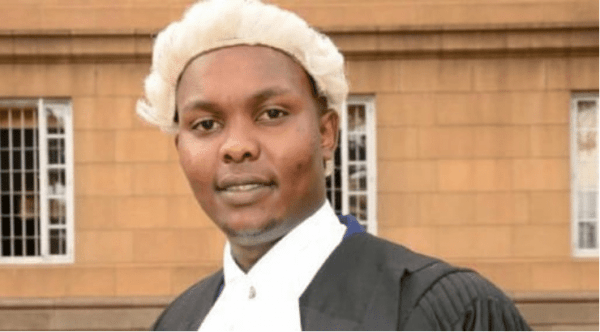 Onesmus Masaku, a Makueni based lawyer