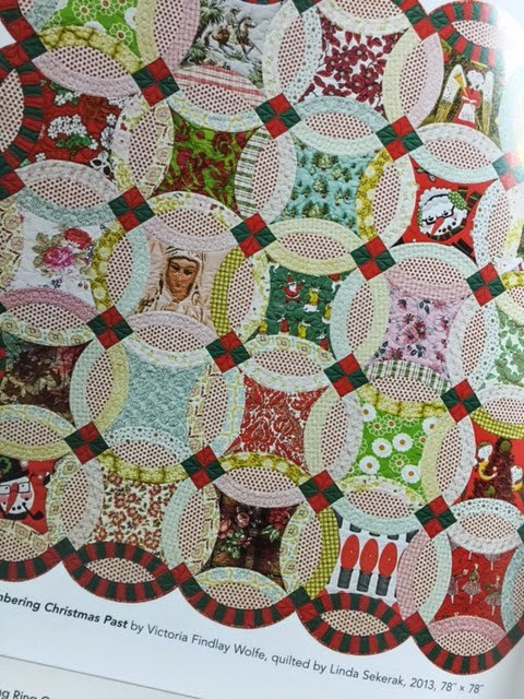 Garden wedding ring quilt