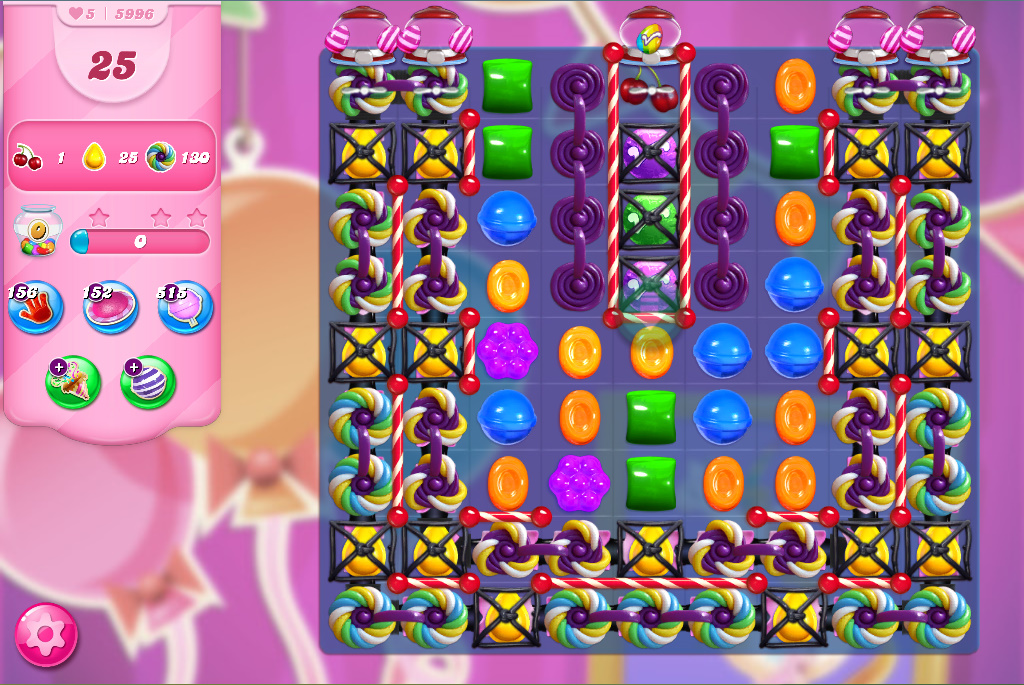 Candy Crush Saga level 5996