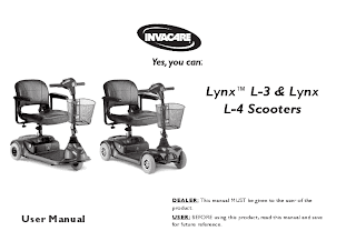 Lynx™L-3 & Lynx L-4 Scooters Manual guide