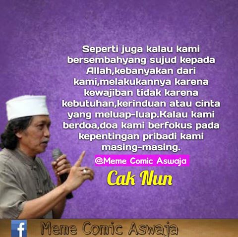  Kata Mutiara Cak Nun  Kata Kata  Mutiara 