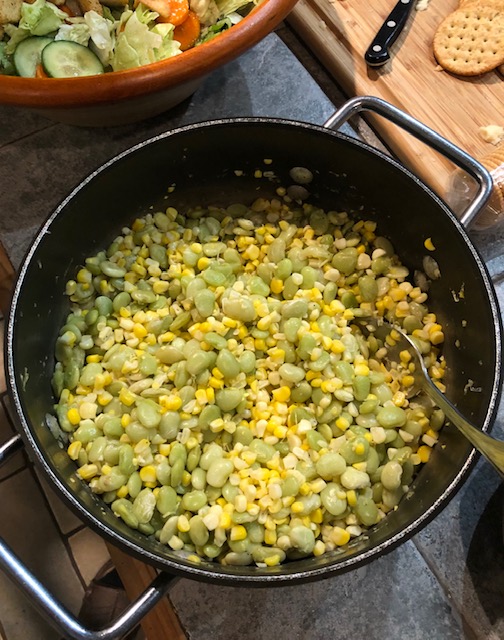 Succotash – Old Fashioned Butter Beans with Fresh Corn