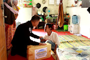 Polresta Banda Aceh Bagikan Paket Ramadan Untuk Disabilitas