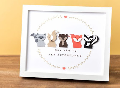 Foxy Friends Frame by Stampin' Up!