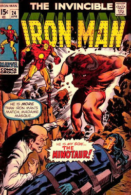 The Invincible Iron Man #24, the Minotaur