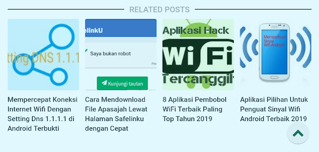 Artikel Terkait Sederhana Dan Keren Untuk Blog AMP dan Non AMP