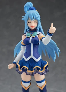 Figuras: Imágenes del figma de Aqua de "Kono Subarashii Sekai ni Shukufuku wo!" - Max Factory
