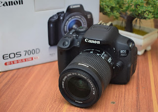 Kamera DSLR Canon Eos 700D Fulset Bekas