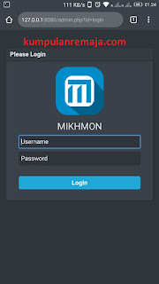 Tutorial Cara install Mikhmon di Android Dengan Termux