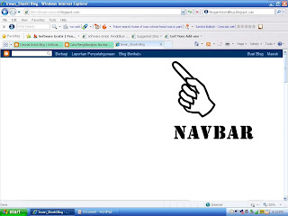 Navbar blog, navbar, Cara Menyembunyikan Navbar Blog, menghilnagkan navbar blog