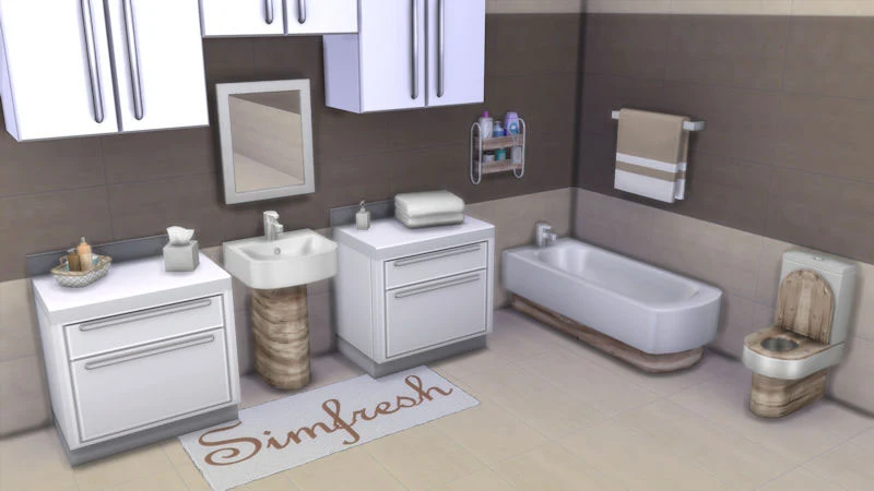 The Sims 4 Bathroom