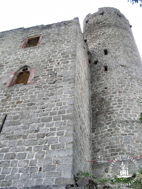 ANDLAU (67) - Le château-fort du Haut-Andlau (XIIIe siècle)