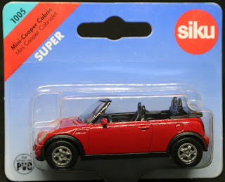 Siku - 1005 Mini Cooper Cabria, 吸塑包裝