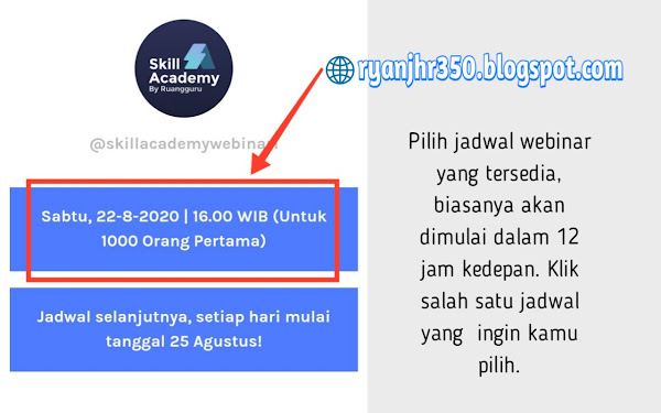 Panduan mengikuti webinar prakerja