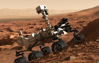 The Mars rover Curiosity