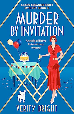 book cover of cozy mystery Murder by Invitation by Verity Bright