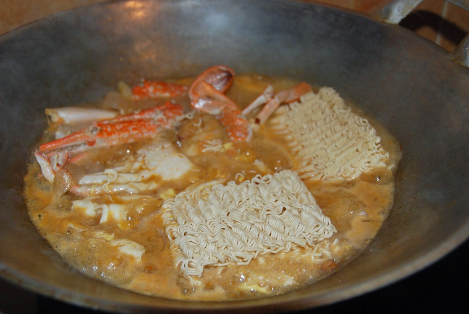 Resepi cara memasak maggi ketam sedap