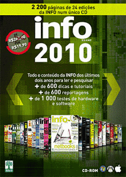 24 edições da INFO num único CD 2010
