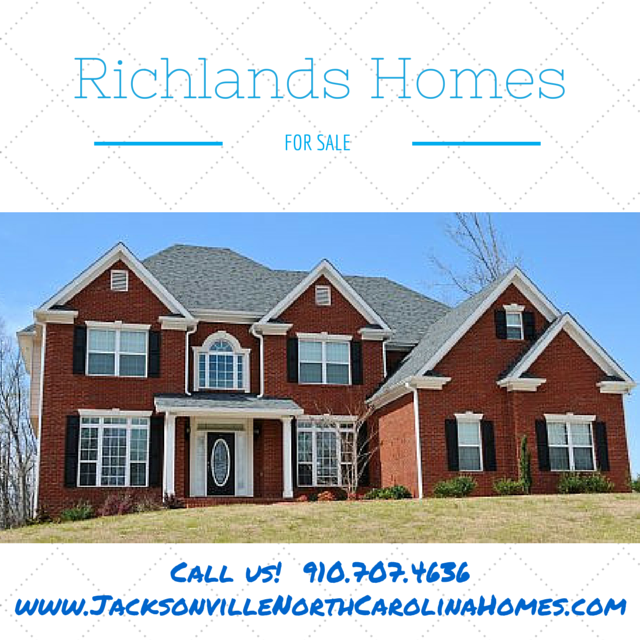 Homes For Sale in Richlands NC 