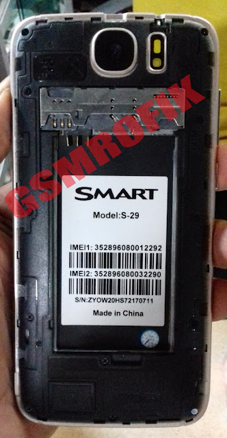 smart s-29 Flash File mt6572 5.1 firmware CM2 Read