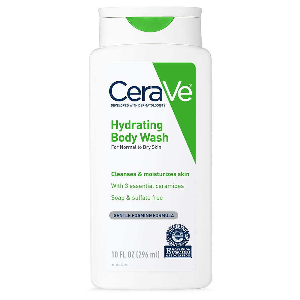 CeraVe Body Wash for Dry Skin, 18 best moisturizer for dry skin body wash