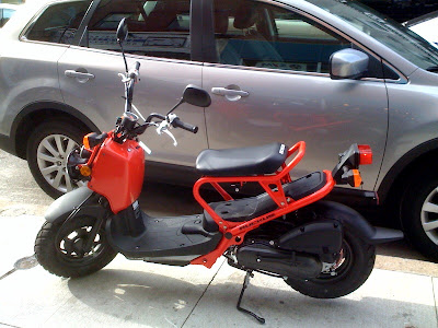 2009 HONDA RUCKUS 49cc RED NEW