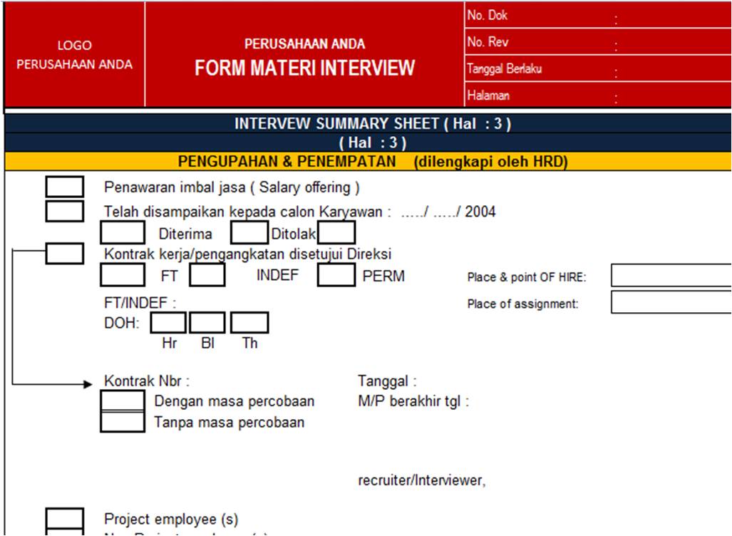 Surat Permohonan Pertukaran Shift - Persoalan p