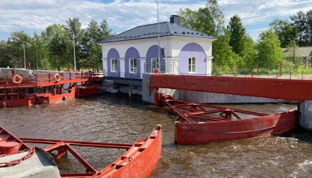 Завершена реконструкция шлюза №18 на Беломорско-Балтийском канале