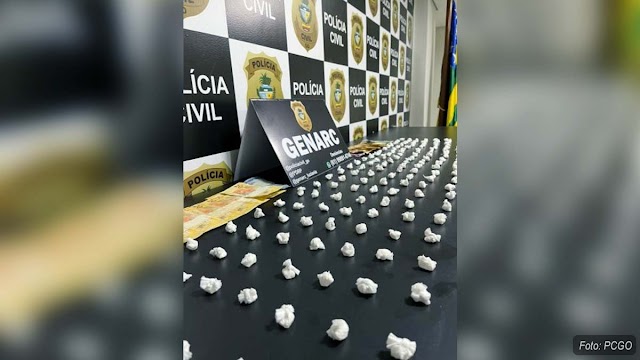 Pai e filho são presos em flagrante em ação contra tráfico de drogas em Luziânia