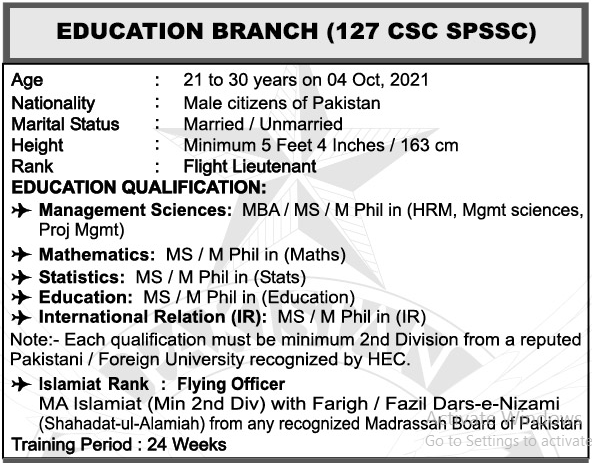 Education Branch (127 CSC SPSSC)