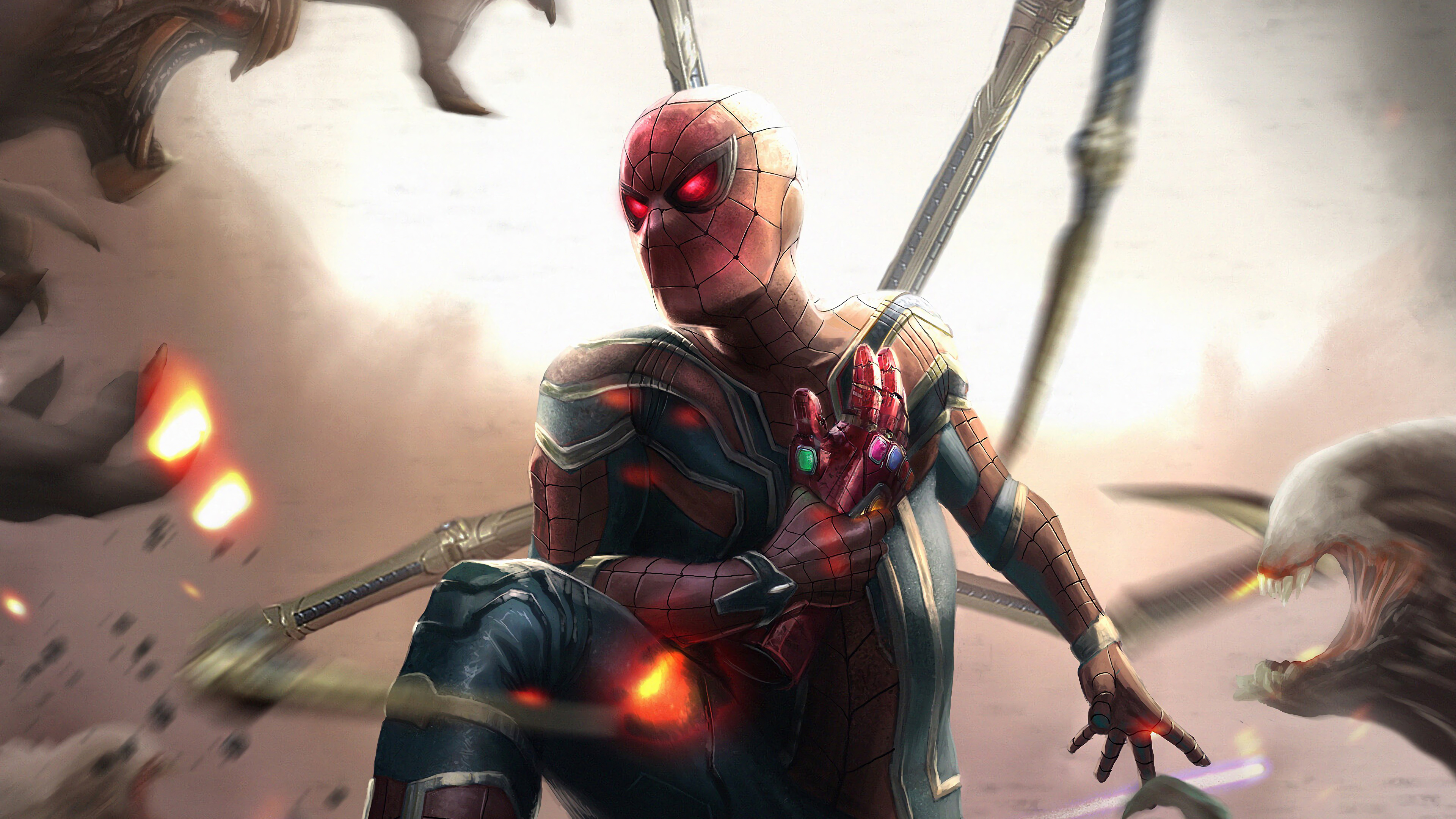  Spider Man  Instant Kill Mode Infinity Stones Avengers 