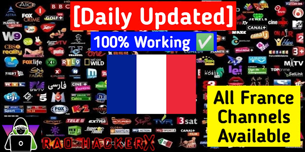 Latest [22-07-2022] Free France IPTV M3u Playlist 2022 | France IPTV Channels M3u List