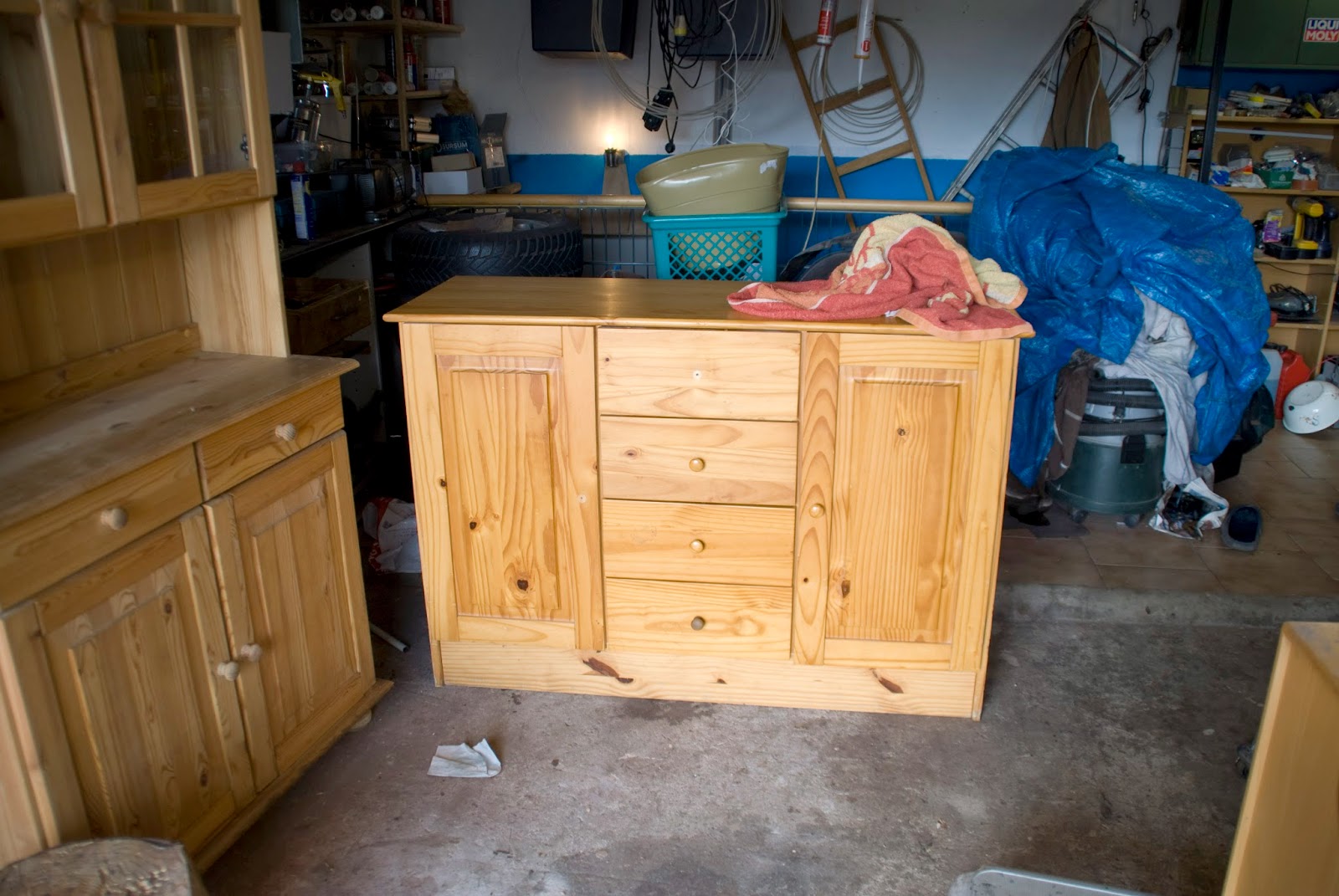 A White Dresser For My Studio