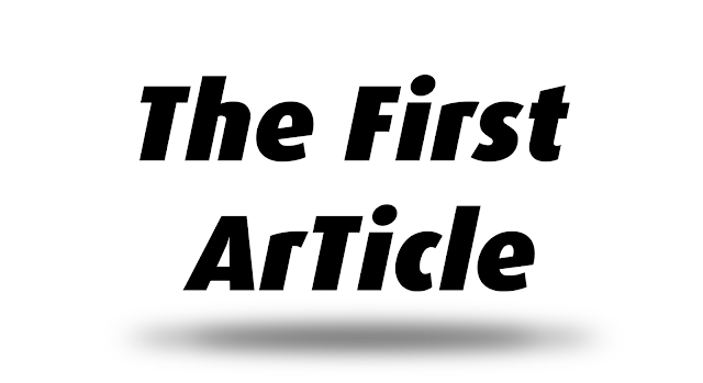 The-first-article