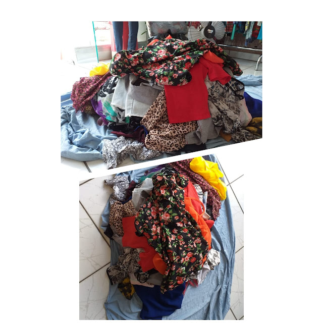 roupas para bazar e brecho