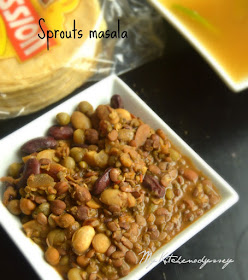 sprouts masala curry recipe3