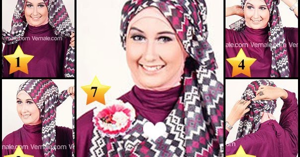 Cara Pakai Jilbab Style dengan Pasmina Tribal Elagan 